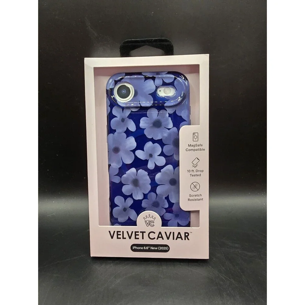 Velvet Caviar MagSafe Case iPhone 6.6” (New 2025) Midnight Blossom Floral NEW